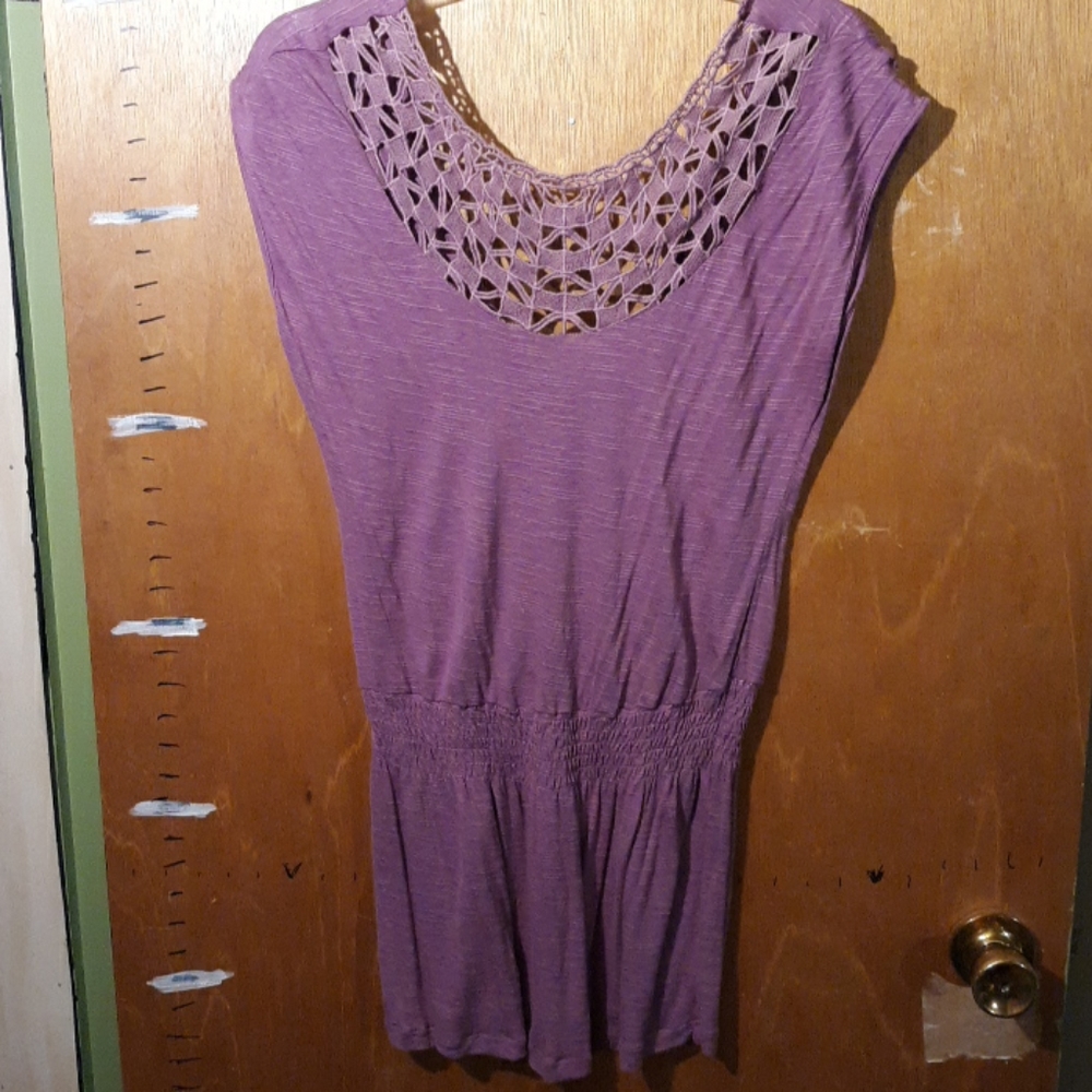 Light Purple Knit Top